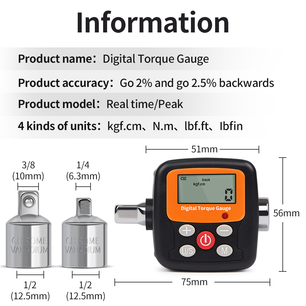 Precyzyjny Mini Miernik Moment – Torque Wrench Digital recenzja i cena
