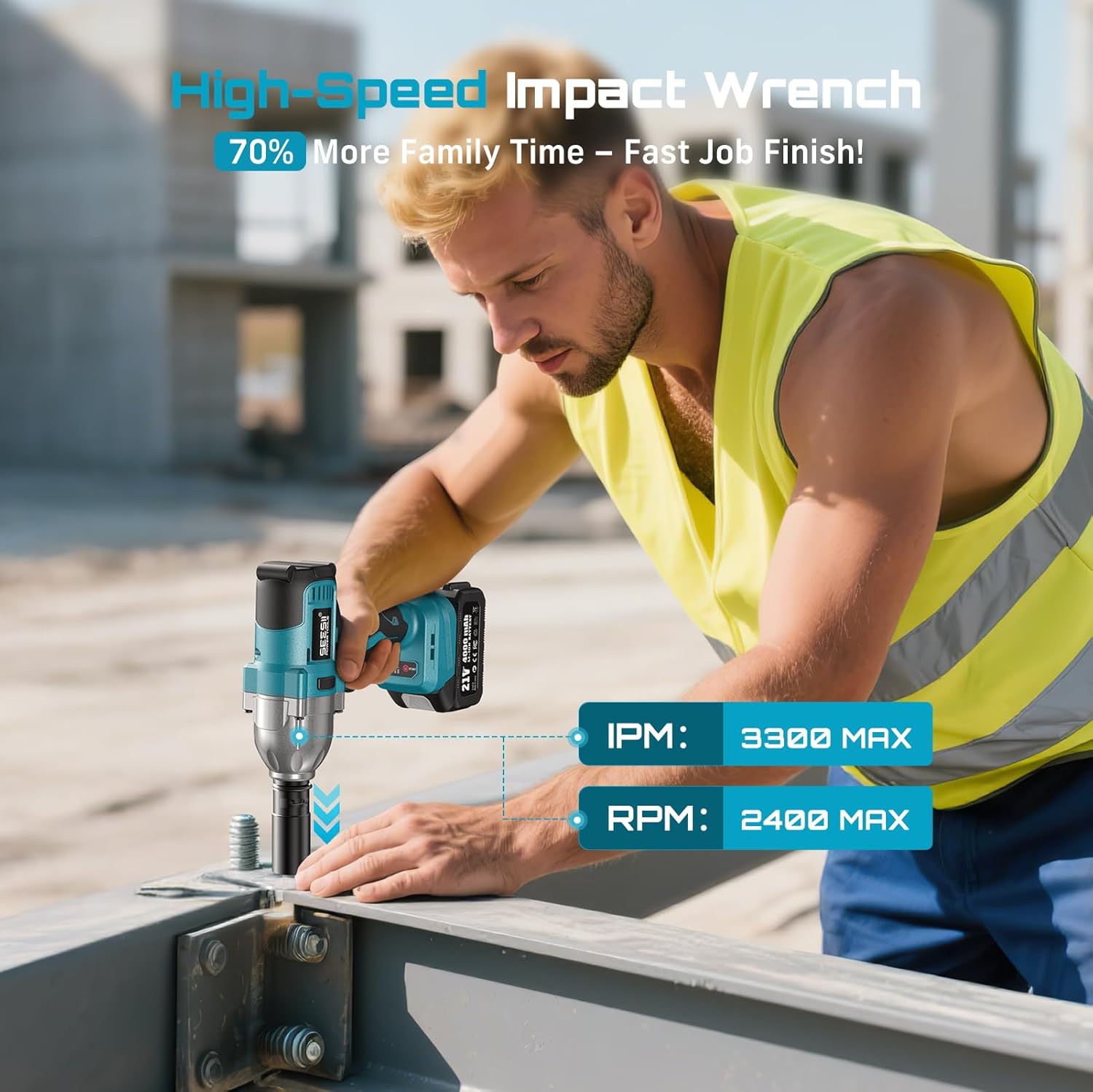 Klucz udarowy Seesii 1200N.m 1 – Torque Wrench Digital recenzja i cena